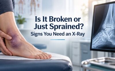 Is It Broken or Just Sprained? Signs You Need an X-Ray