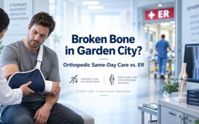 Orthopedic Same-Day Care vs. the ER: Where to Go for a Broken Bone in Garden City
